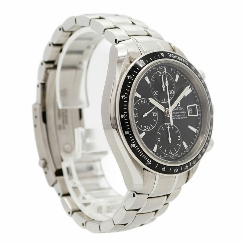 歐米茄超霸系列3210.50黑色錶盤男士腕錶-3