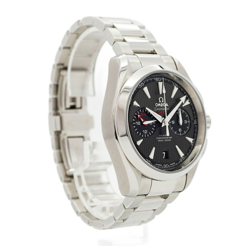 歐米茄海馬系列 231.10.43.52.06.001 灰色錶盤男士腕錶-3