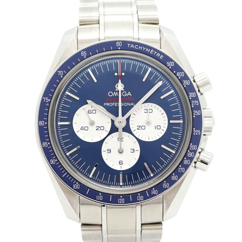 歐米茄超霸系列 522.30.42.30.03.001 海軍藍錶盤男士腕錶