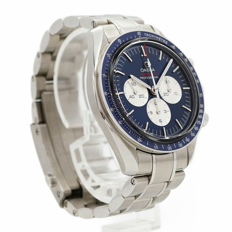 歐米茄超霸系列 522.30.42.30.03.001 海軍藍錶盤男士腕錶-3