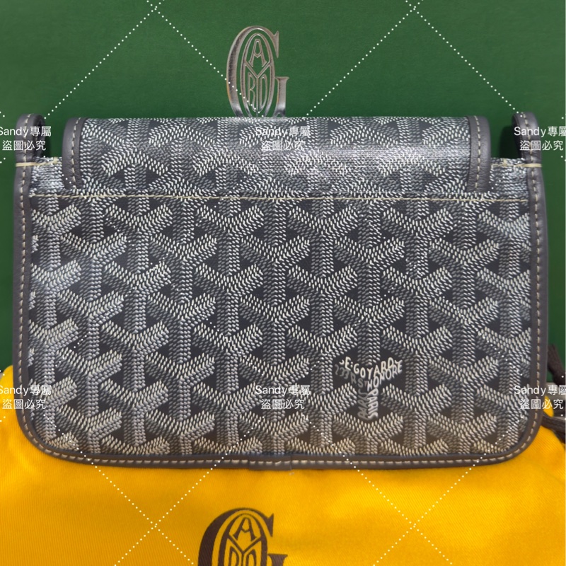 Goyard 狗牙 信封包 灰色 全新全配-2