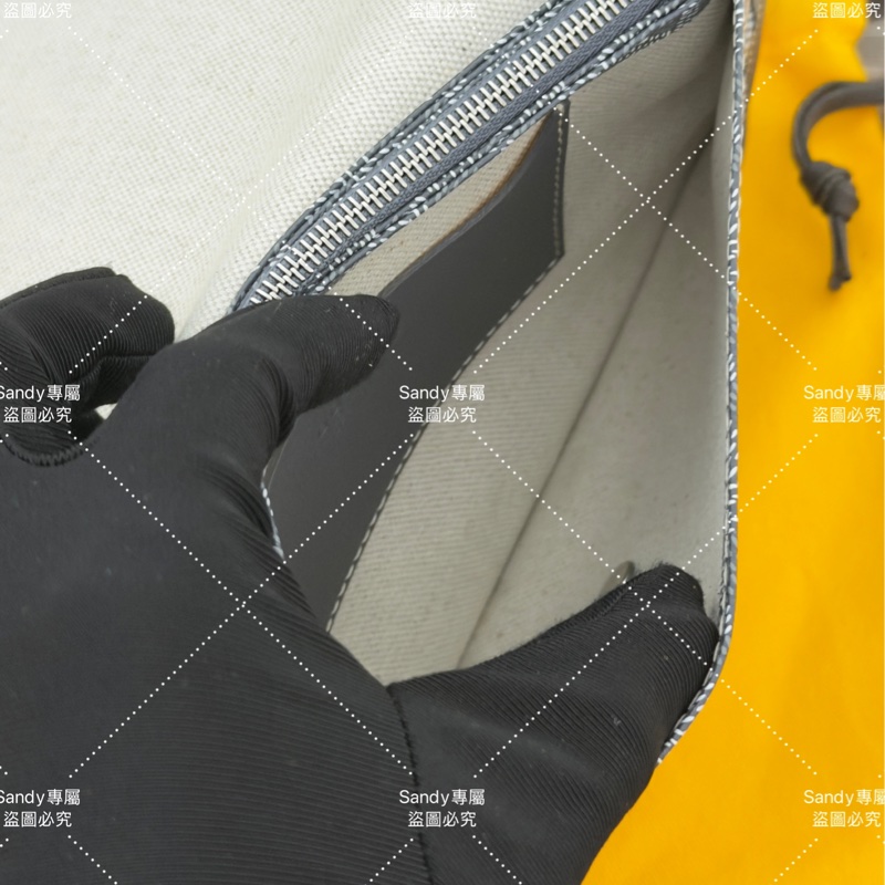 Goyard 狗牙 信封包 灰色 全新全配-24