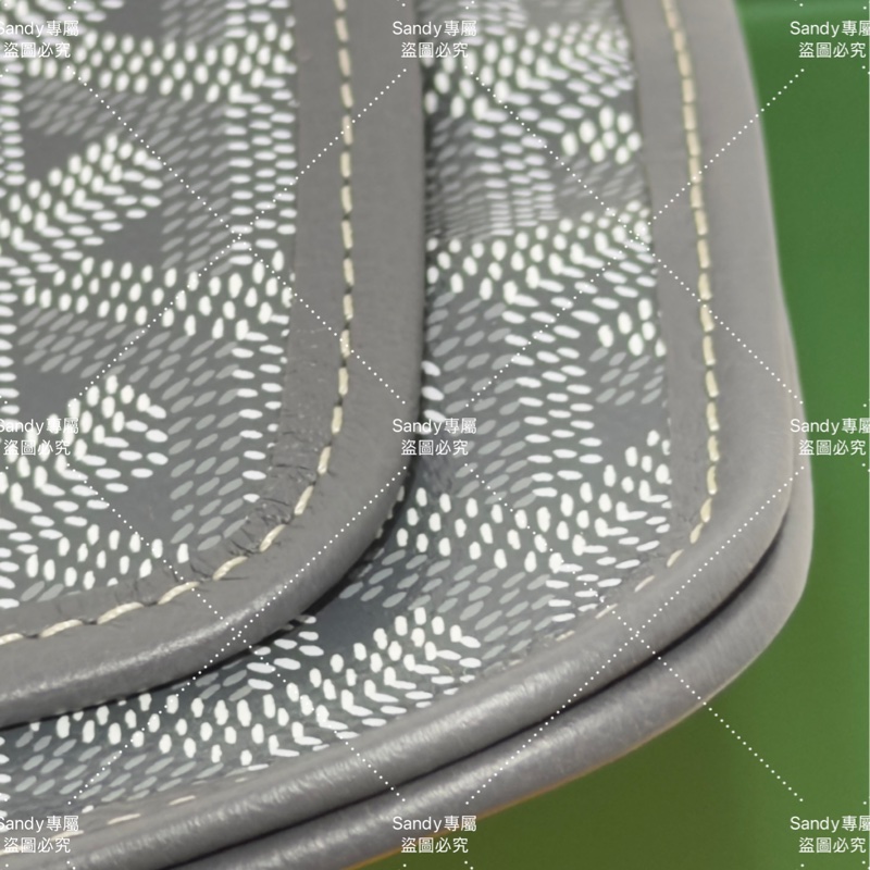 Goyard 狗牙 信封包 灰色 全新全配-27