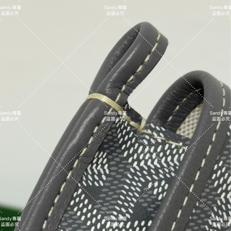 Goyard 狗牙 信封包 灰色 全新全配-30