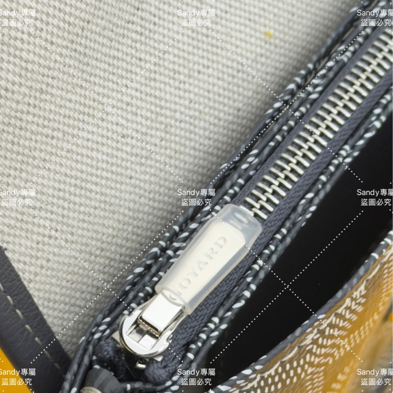 Goyard 狗牙 信封包 灰色 全新全配-38