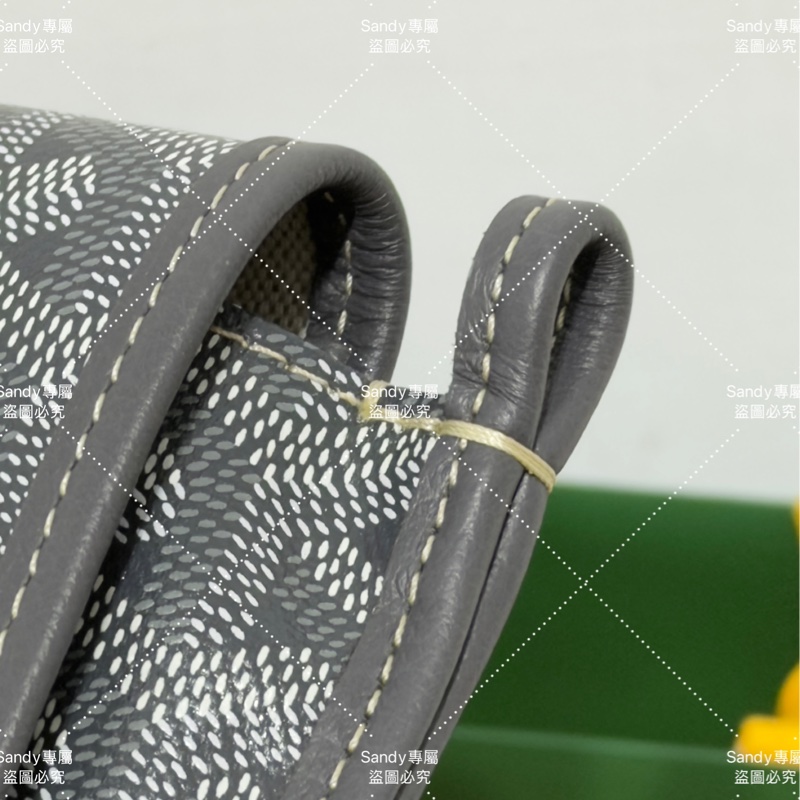 Goyard 狗牙 信封包 灰色 全新全配-43