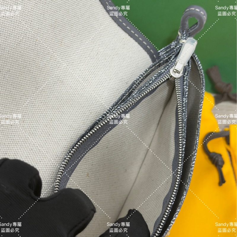 Goyard 狗牙 信封包 灰色 全新全配-51