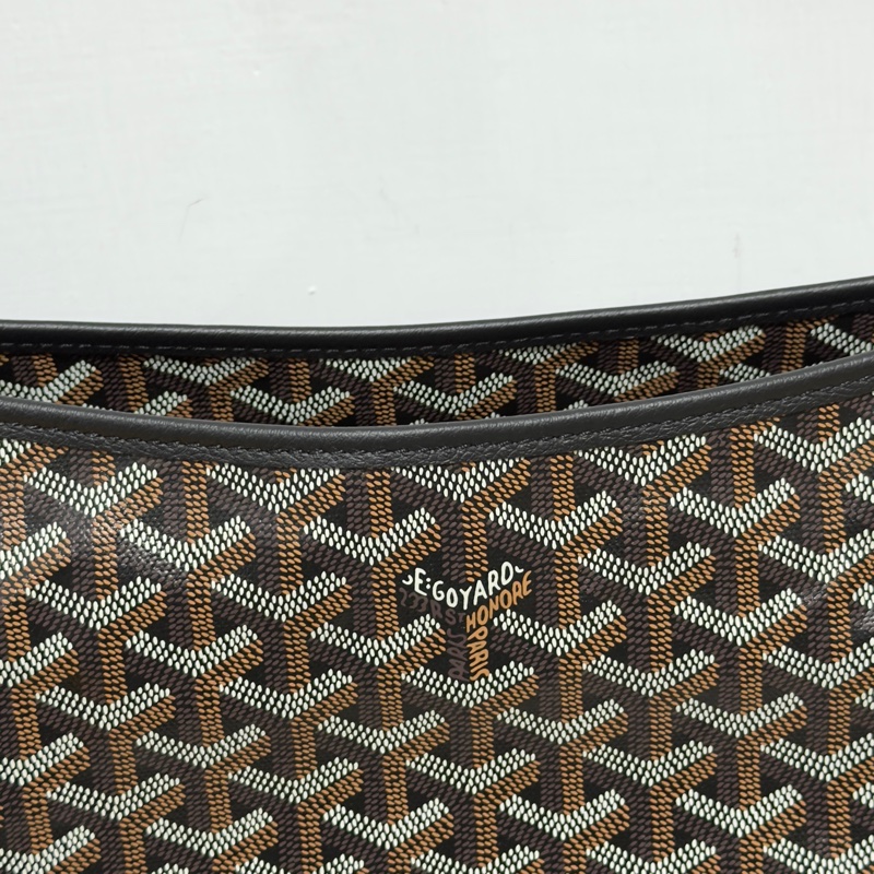 Goyard 狗牙hobo 黑色 99新僅試背 大全配-1