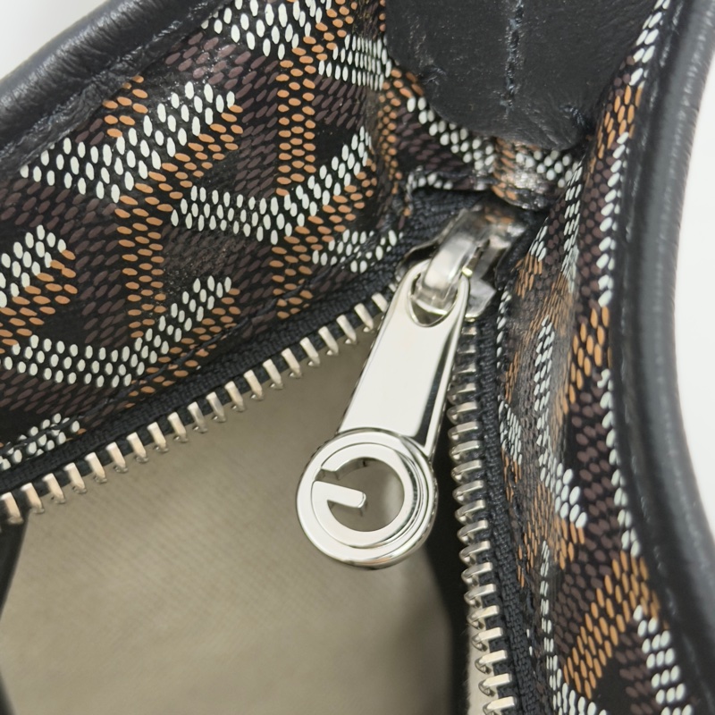 Goyard 狗牙hobo 黑色 99新僅試背 大全配-8