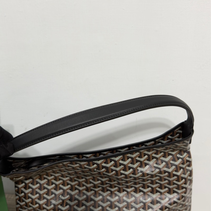 Goyard 狗牙hobo 黑色 99新僅試背 大全配-13