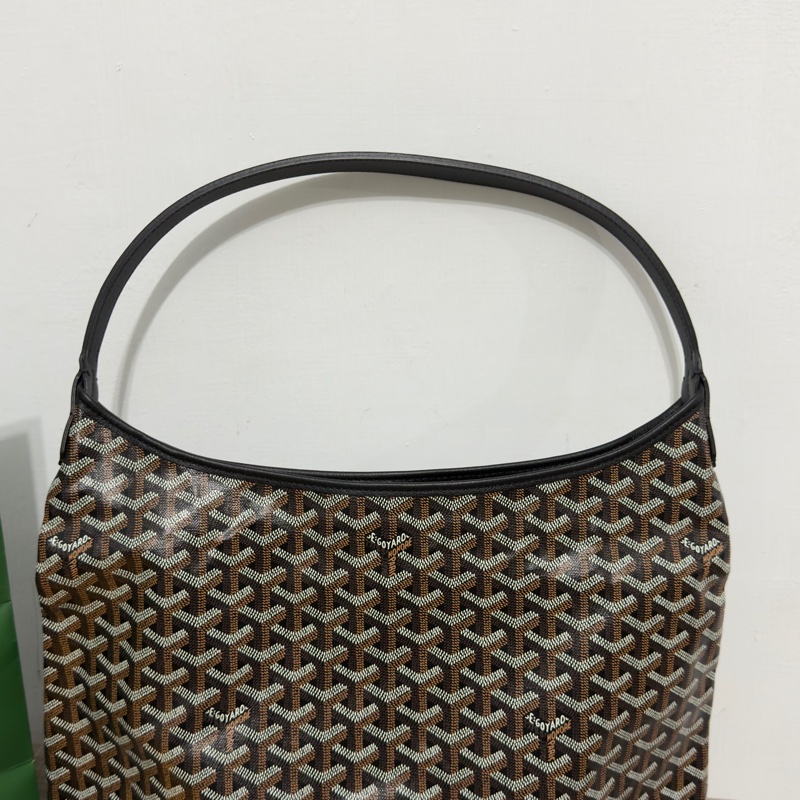 Goyard 狗牙hobo 黑色 99新僅試背 大全配-16