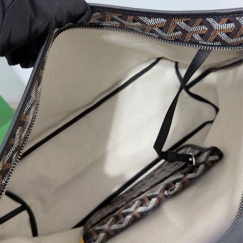 Goyard 狗牙hobo 黑色 99新僅試背 大全配-18