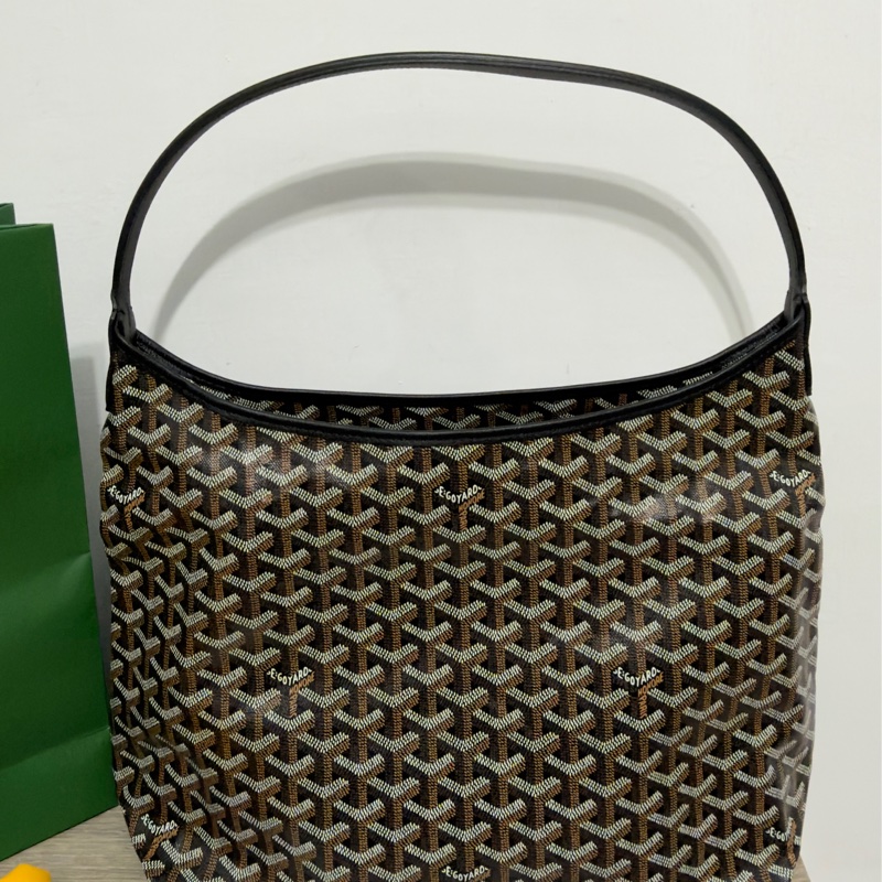 Goyard 狗牙hobo 黑色 99新僅試背 大全配-19