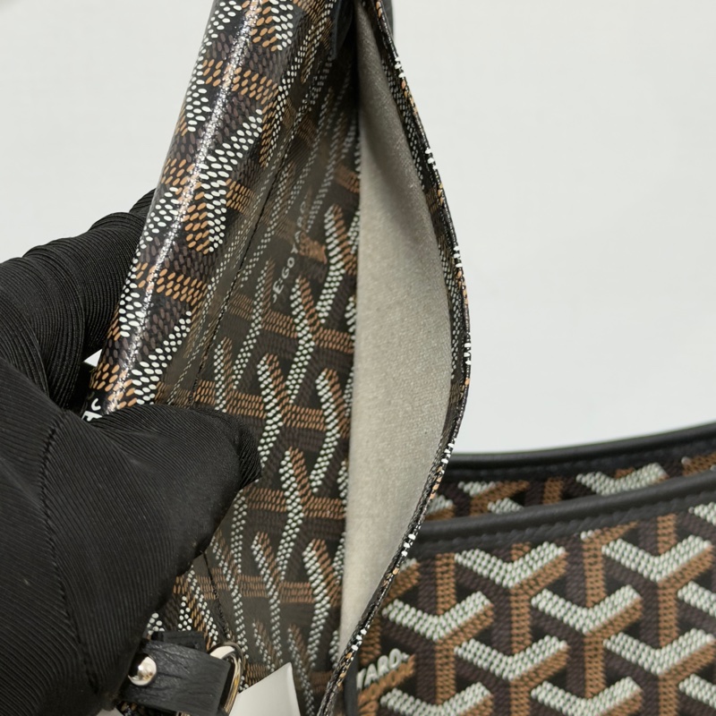 Goyard 狗牙hobo 黑色 99新僅試背 大全配-35