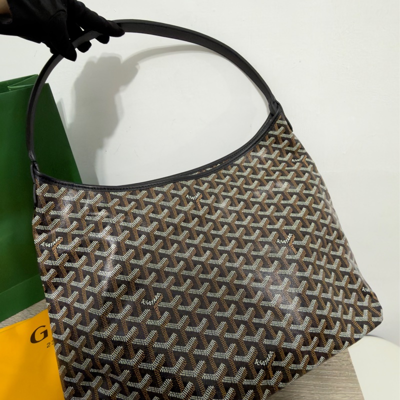 Goyard 狗牙hobo 黑色 99新僅試背 大全配-39