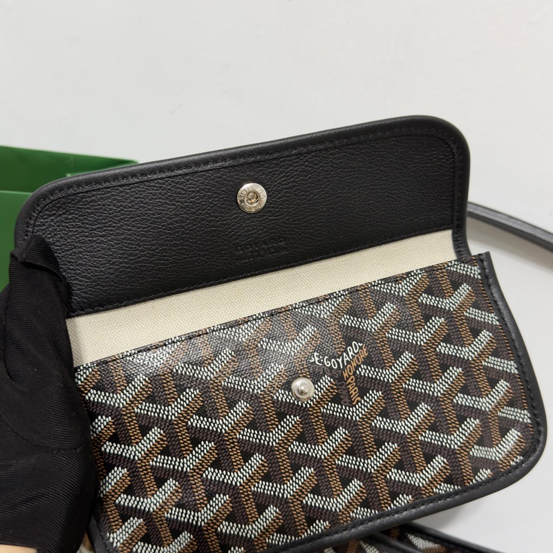 Goyard 狗牙hobo 黑色 99新僅試背 大全配-41