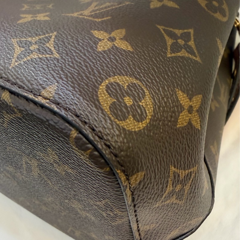 L V粉色/原花水桶包-7