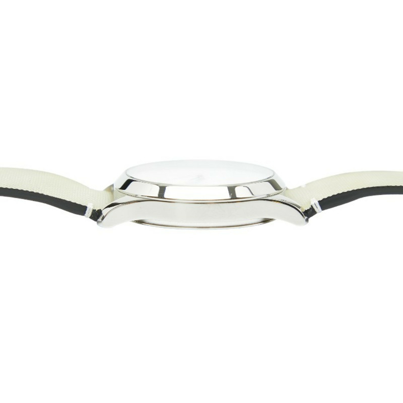 Gucci 全息 GG G 永恆腕錶 YA1264058 石英白色錶盤不鏽鋼男 GUCCI-5