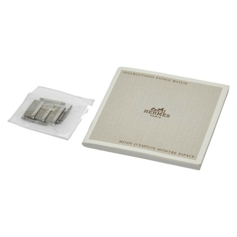 愛馬仕 Espace ES1.710 石英腕錶，黑色錶盤，不鏽鋼錶殼，男款-7