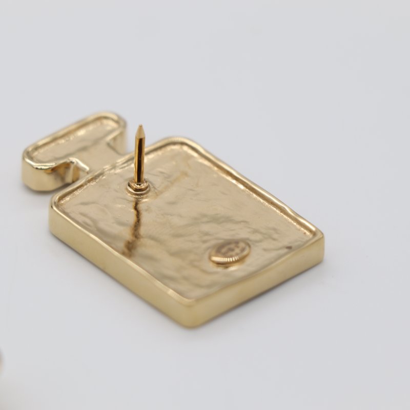 Chanel 香奈兒 淡香水 黑色 皮革 胸針-6