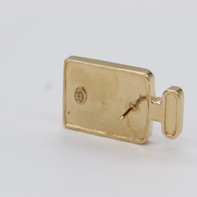 Chanel 香奈兒 淡香水 黑色 皮革 胸針-7