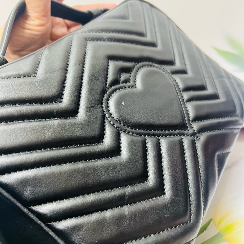 Gucci馬夢寬背袋-9