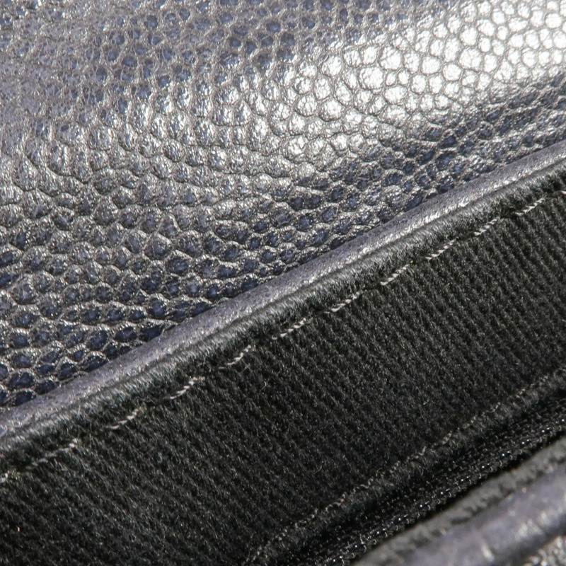 CHANEL 牛皮皮革Chain Shoulder Bag銀扣鏈帶肩背袋-14