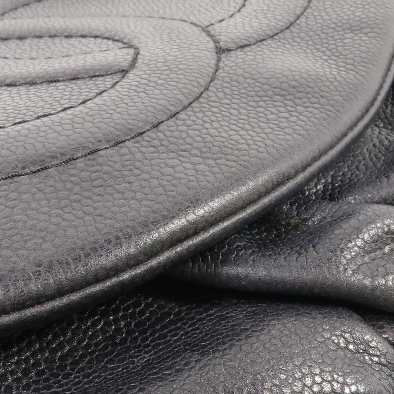 CHANEL 牛皮皮革Chain Shoulder Bag銀扣鏈帶肩背袋-17