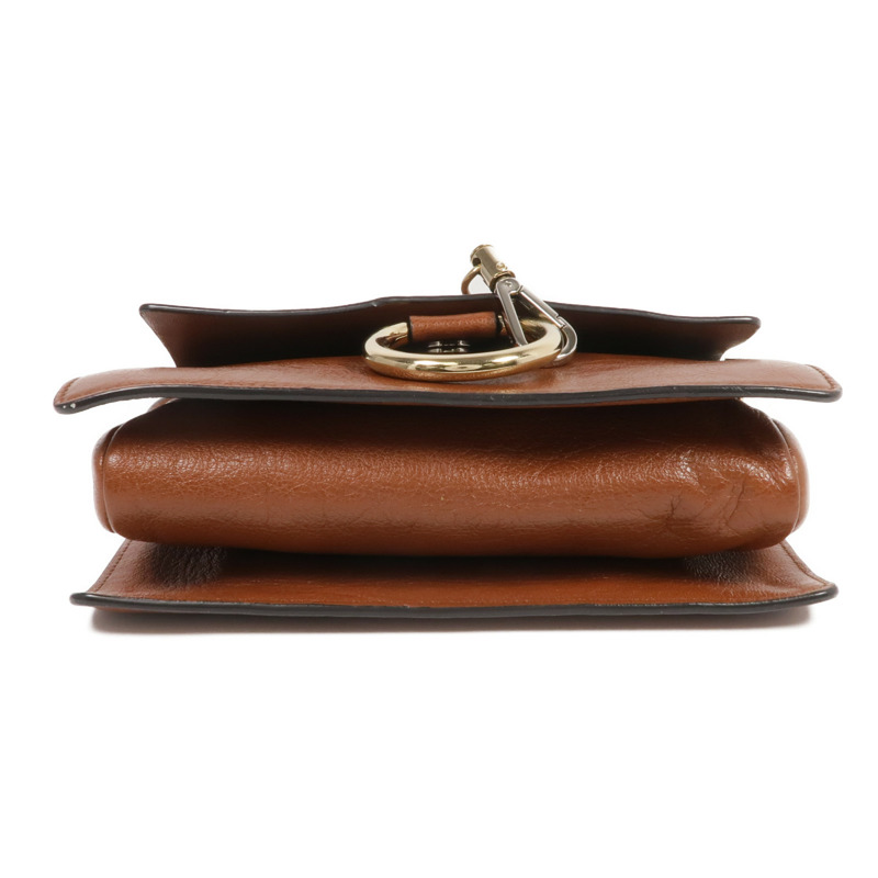 Chloe 牛皮皮革Faye金扣肩背袋-3