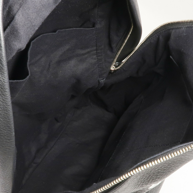 BALENCIAGA 牛皮皮革Everyday Backpack銀扣背包-4