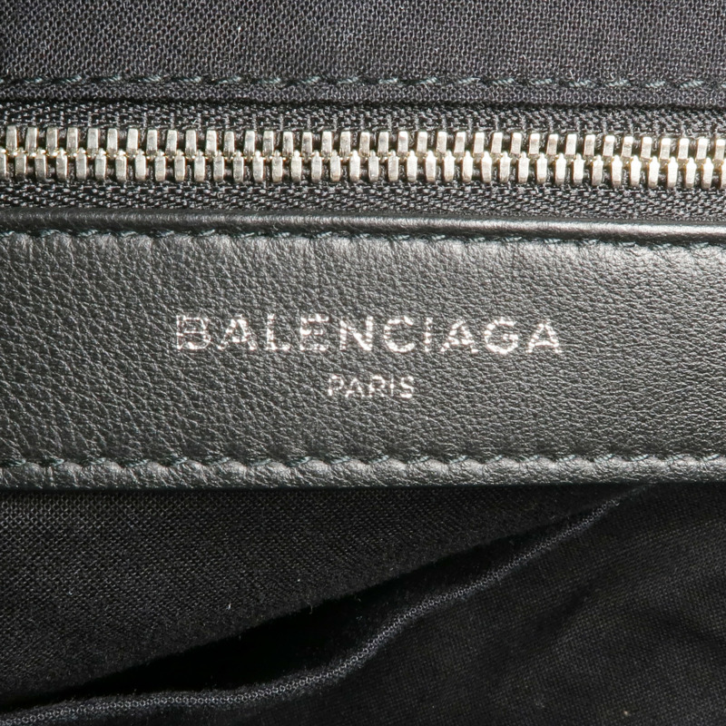BALENCIAGA 牛皮皮革Everyday Backpack銀扣背包-5