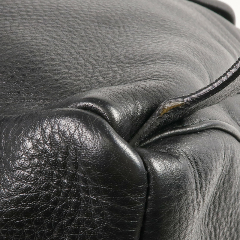 BALENCIAGA 牛皮皮革Everyday Backpack銀扣背包-11