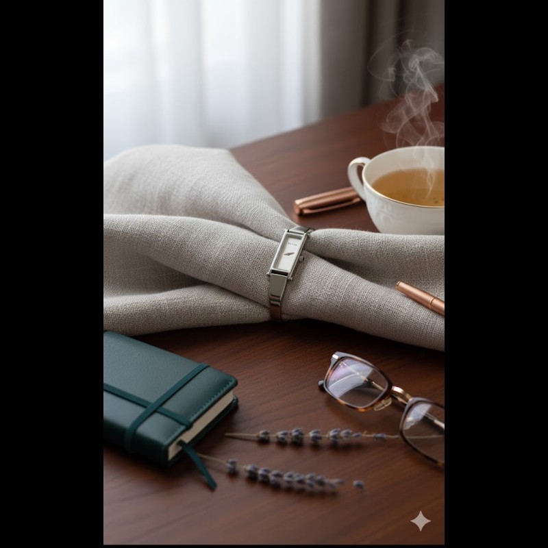 Gucci 古馳 1500L 經典長方形手環錶-9