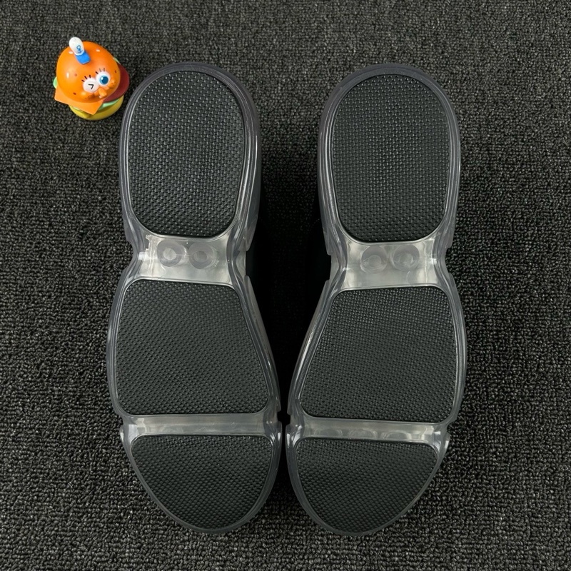 99新，未使用過Prada普拉達黑色漆皮氣墊鞋 尺碼:38.5 黑色漆皮設計-6