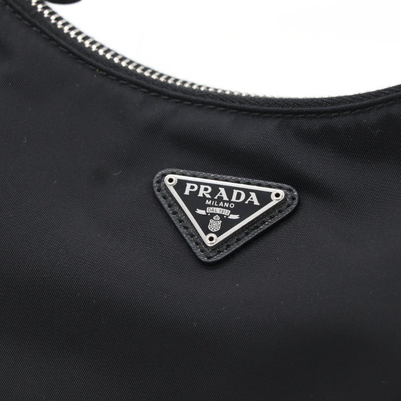 Prada 普拉達 Re-Edition 2005 黑色 尼龍 肩背包-5