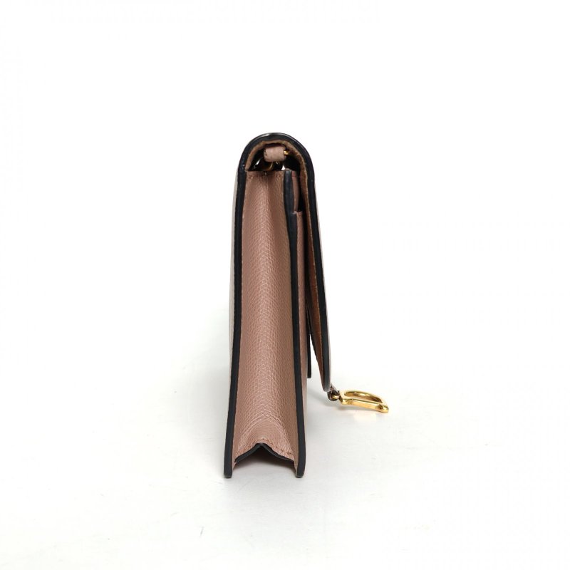DIOR 裸粉色牛皮金扣2019SADDLE馬鞍鏈條WOC22肩背包-3