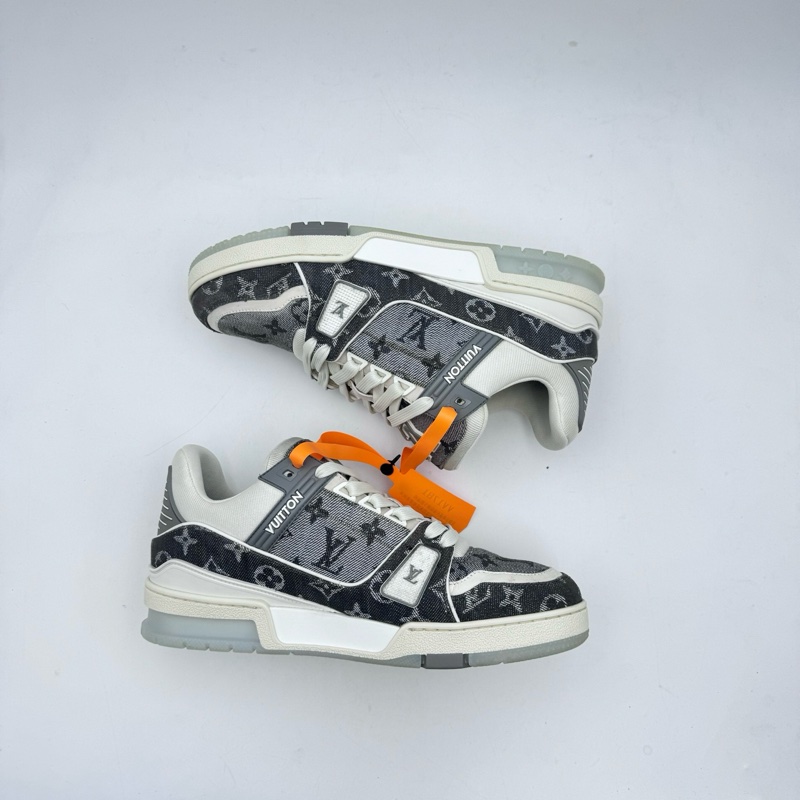 LV/6碼40碼/灰牛仔trainer/99新/vv1781-3