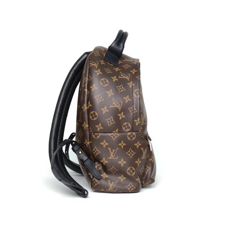 LOUIS VUITTON PalmSprings小書包中號30老花PVC2016肩背包-3