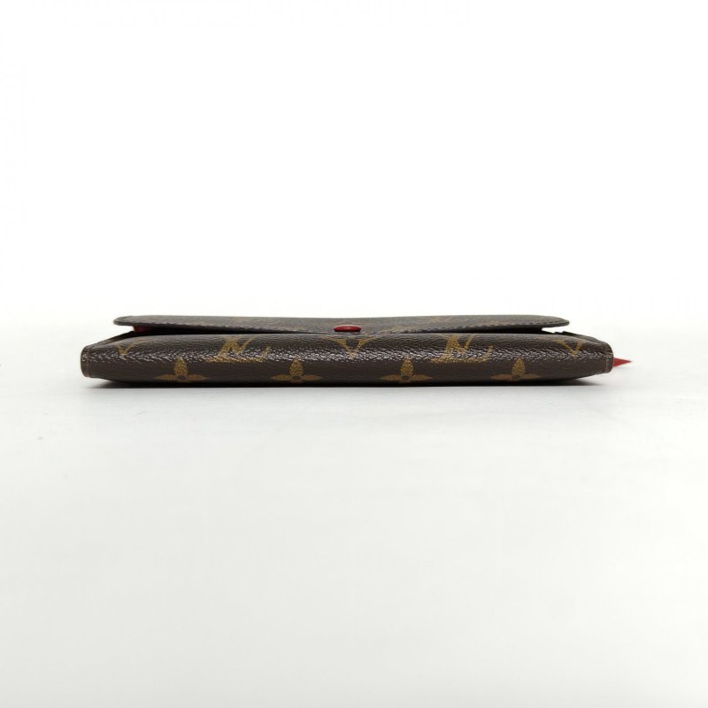 LOUIS VUITTON Emilie豆子錢夾老花PVC2012肩背包-4
