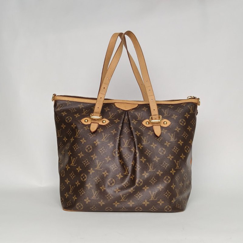 LOUIS VUITTON Palermo帕拉蒙大號35老花PVC2009肩背包-2