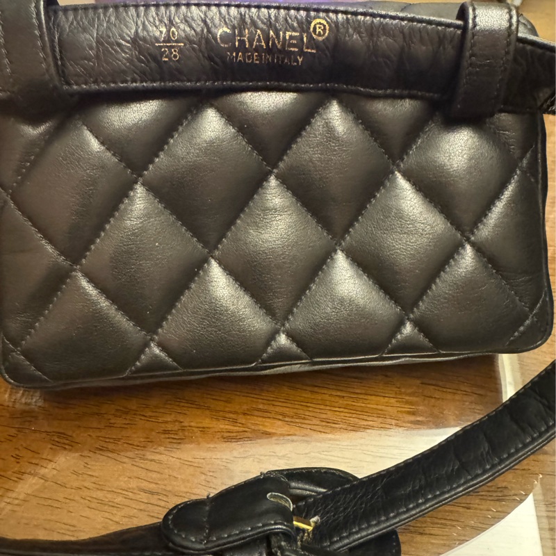 小資看過來CHANEL菱格紋腰包-10