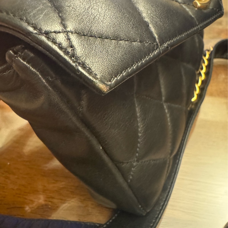 小資看過來CHANEL菱格紋腰包-15