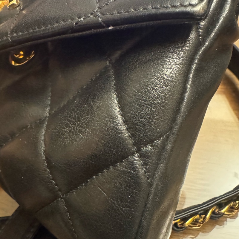 小資看過來CHANEL菱格紋腰包-16