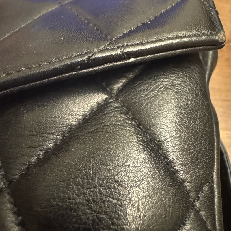 小資看過來CHANEL菱格紋腰包-17