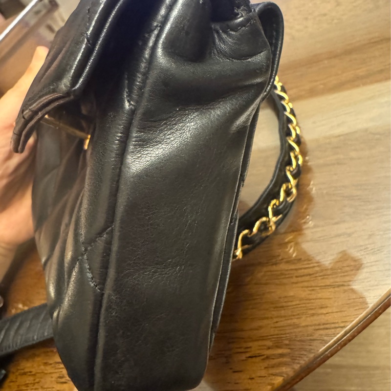 小資看過來CHANEL菱格紋腰包-32