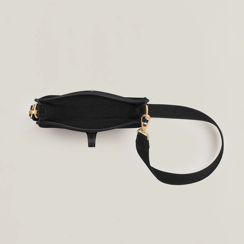 Hermes mini evelyne 黑金-2