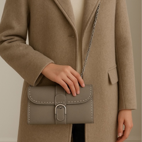 Delvaux WOC 大象灰