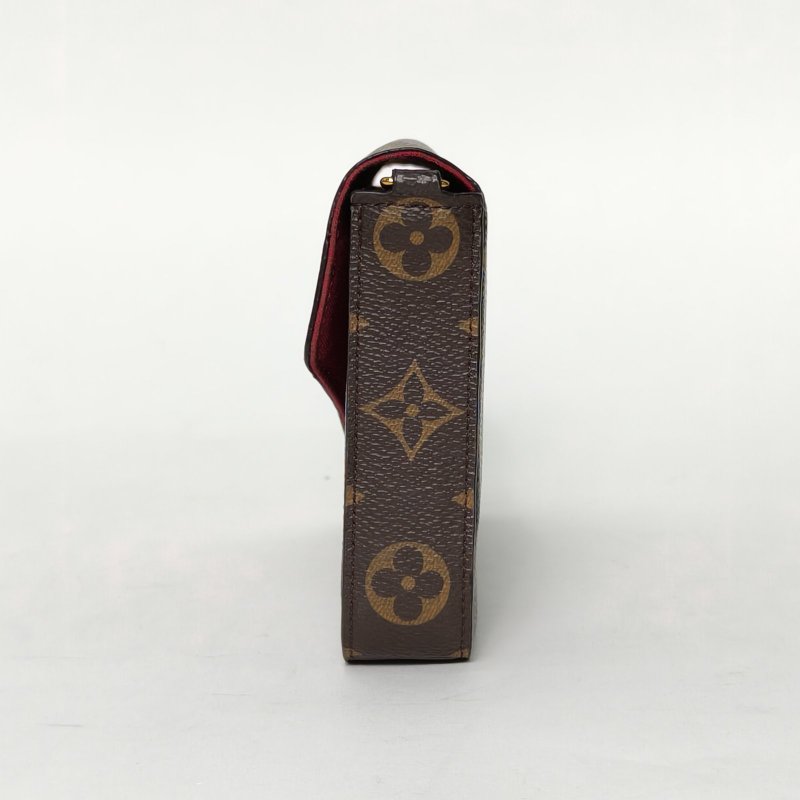 LOUIS VUITTON POCHETTEFELICIE三合一鏈條包老花PVC2018肩背包-1