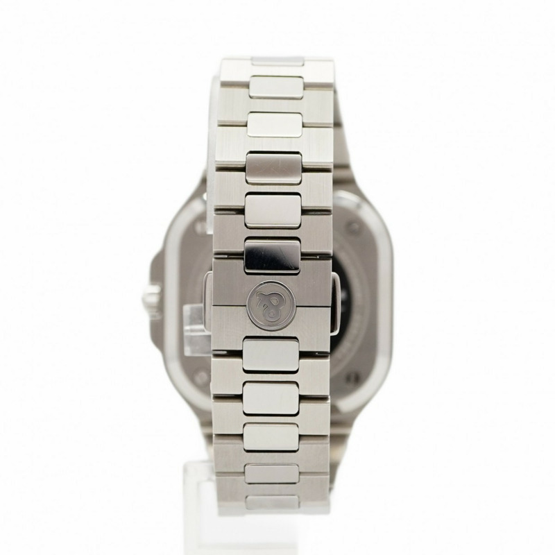 Bell & Ross BR05 Skeleton Nightram BR05A-BL-SK-ST 不銹鋼錶盤男士手錶-8