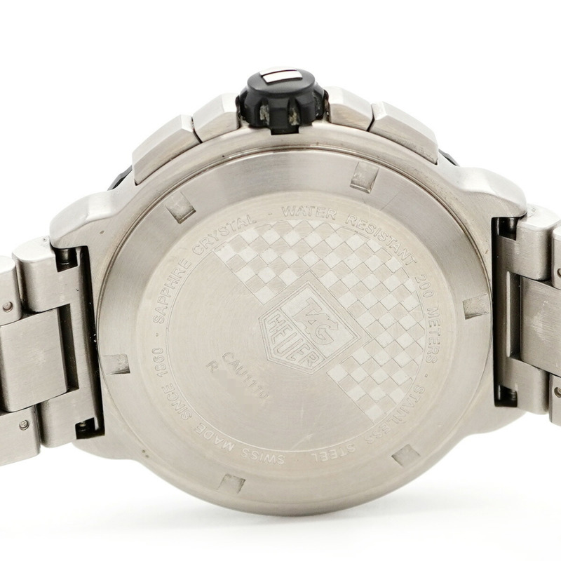 TAG Heuer Formula 1 CAU1110 黑色錶盤男士腕錶-5